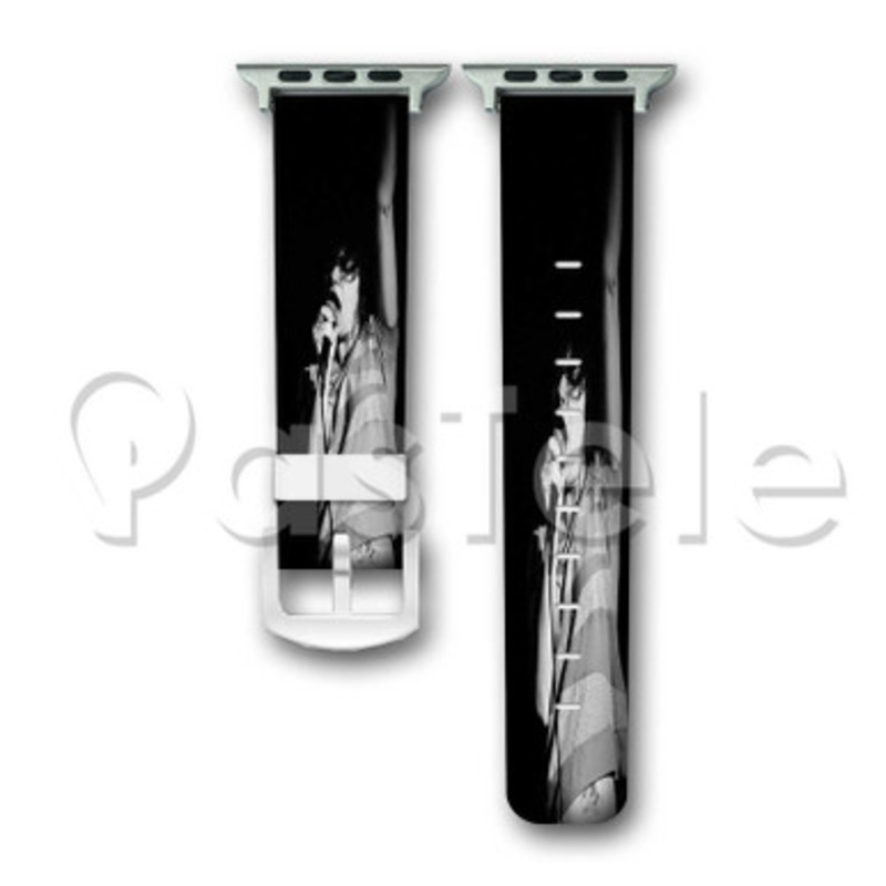 Carrie Brownstein Custom Personalized Apple Watch Band 38mm 40mm 42mm 44mm Leather PU