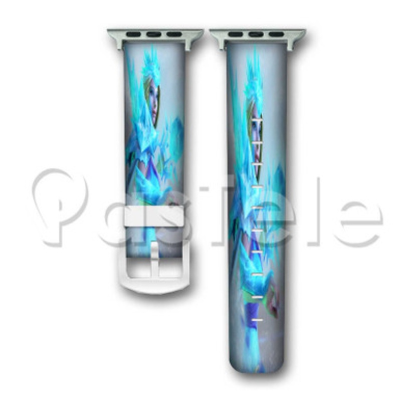 Crystal Maiden Dota 2 Custom Personalized Apple Watch Band 38mm 40mm 42mm 44mm Leather PU