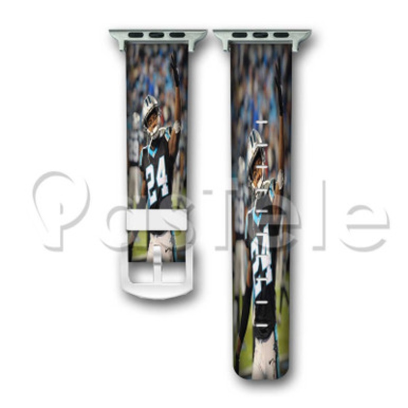 Josh Norman Custom Personalized Apple Watch Band 38mm 40mm 42mm 44mm Leather PU