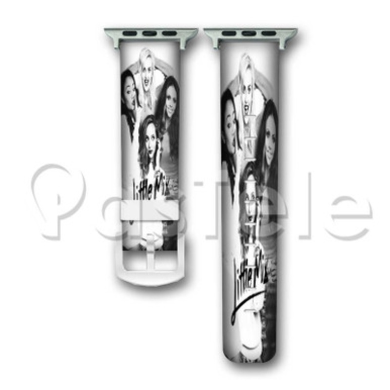 Little Mix Custom Personalized Apple Watch Band 38mm 40mm 42mm 44mm Leather PU