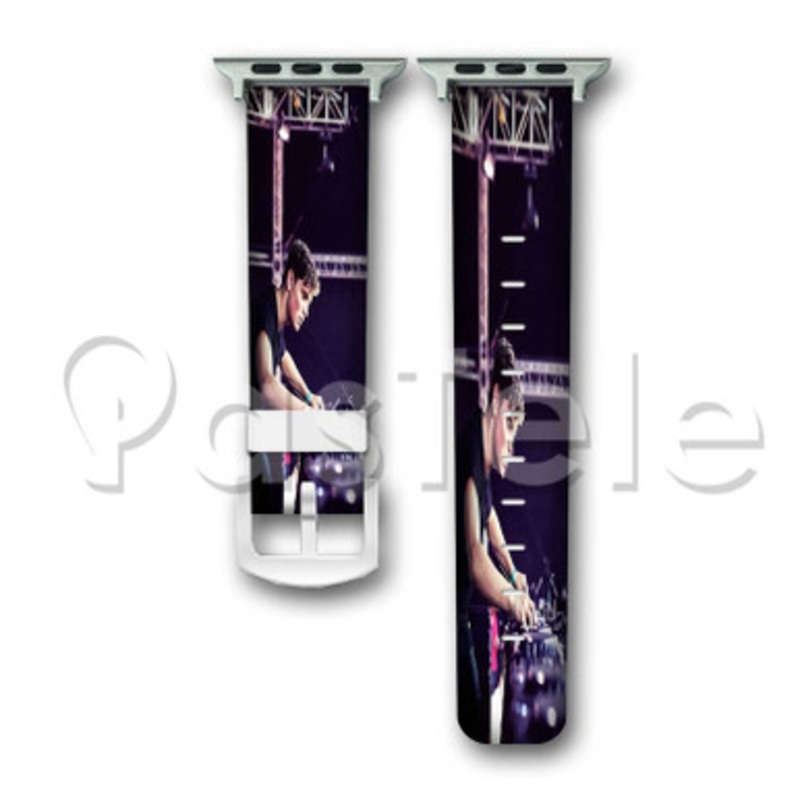 Martin Garrix 2 Custom Personalized Apple Watch Band 38mm 40mm 42mm 44mm Leather PU