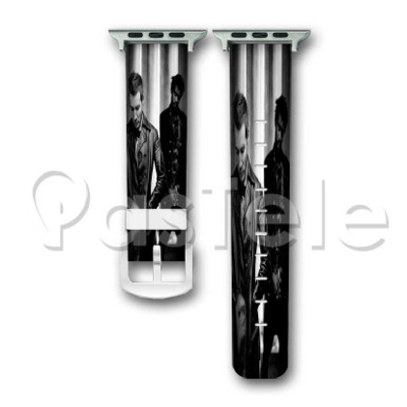 Massive Attack Custom Personalized Apple Watch Band 38mm 40mm 42mm 44mm Leather PU