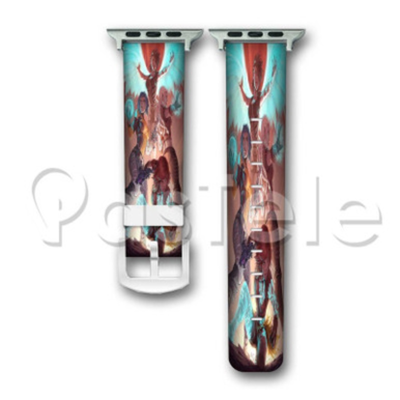 The Sirens of Borderlands Custom Personalized Apple Watch Band 38mm 40mm 42mm 44mm Leather PU