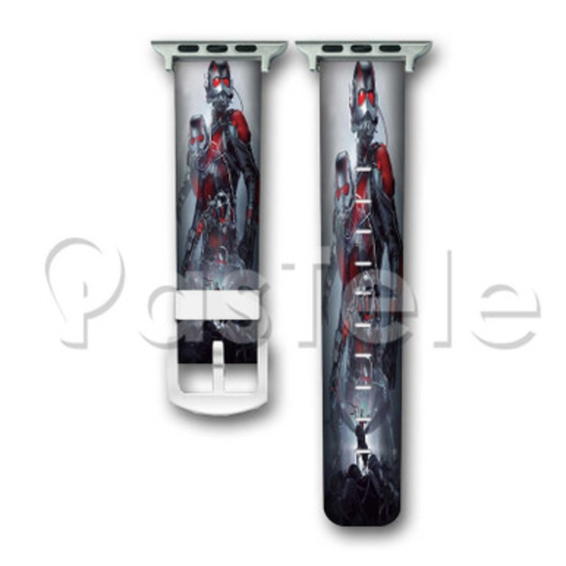 Ant Man Superhero Custom Personalized Apple Watch Band 38mm 40mm 42mm 44mm Leather PU