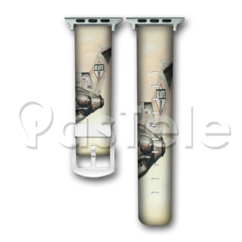 Beastie Boys Plane Custom Personalized Apple Watch Band 38mm 40mm 42mm 44mm Leather PU