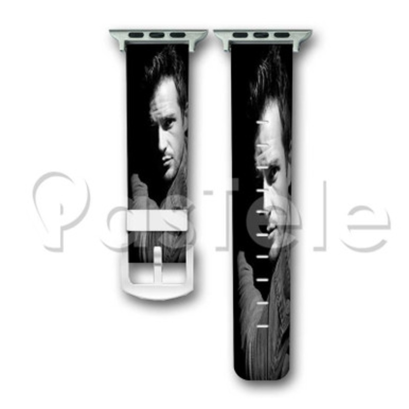 Brandon Flowers The Killers Custom Personalized Apple Watch Band 38mm 40mm 42mm 44mm Leather PU