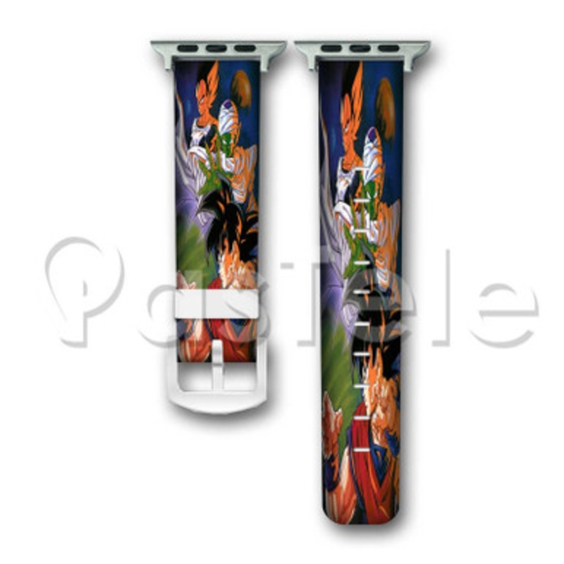 Dragon Ball Z Custom Personalized Apple Watch Band 38mm 40mm 42mm 44mm Leather PU