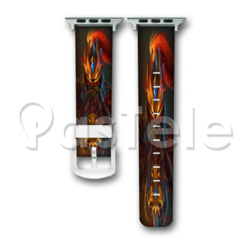 Dragon Knight Dota 2 Custom Personalized Apple Watch Band 38mm 40mm 42mm 44mm Leather PU