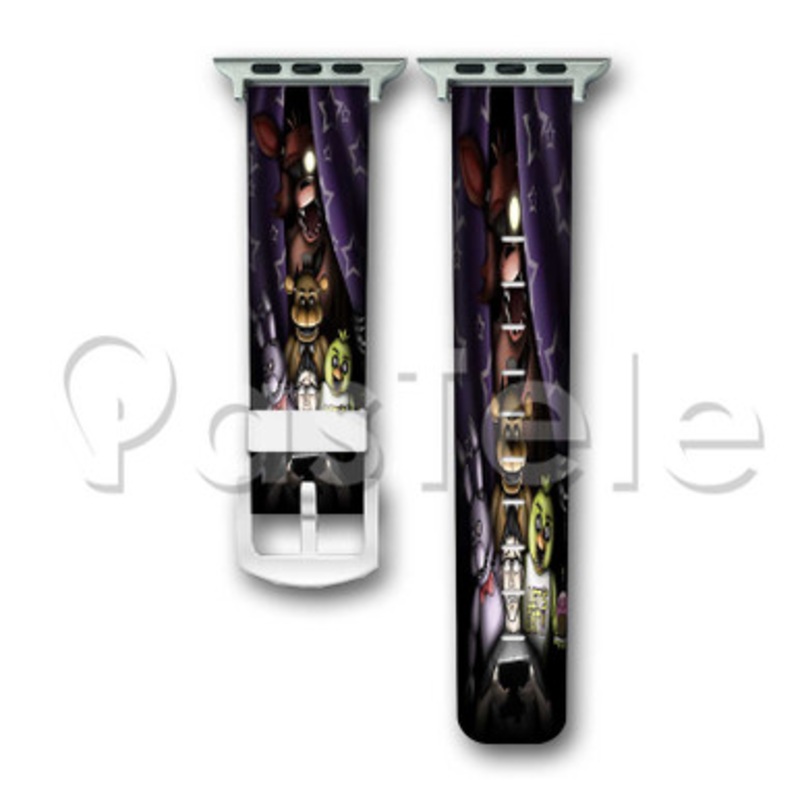 Five Nights at Freddy s Custom Personalized Apple Watch Band 38mm 40mm 42mm 44mm Leather PU