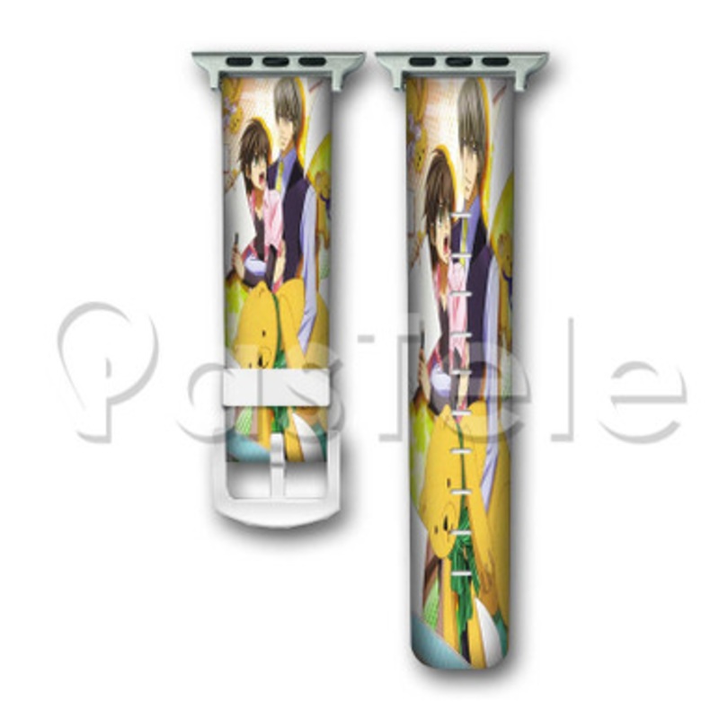 Junjou Romantica Custom Personalized Apple Watch Band 38mm 40mm 42mm 44mm Leather PU