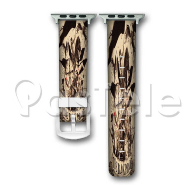 My Chemical Romance The Black Parade Custom Personalized Apple Watch Band 38mm 40mm 42mm 44mm Leather PU