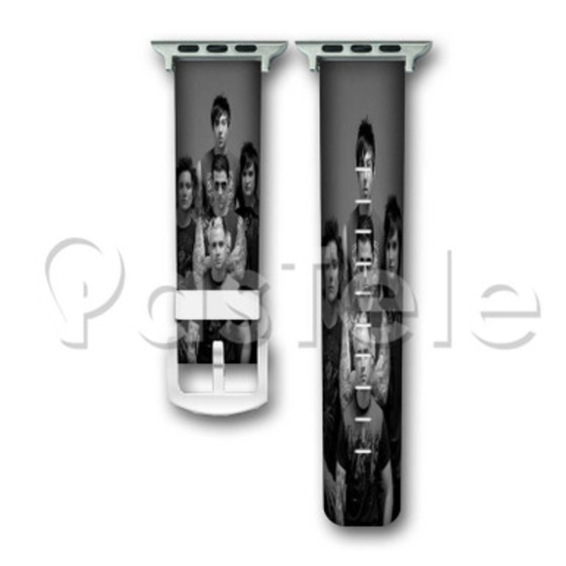 Avenged Sevenfold Custom Personalized Apple Watch Band 38mm 40mm 42mm 44mm Leather PU