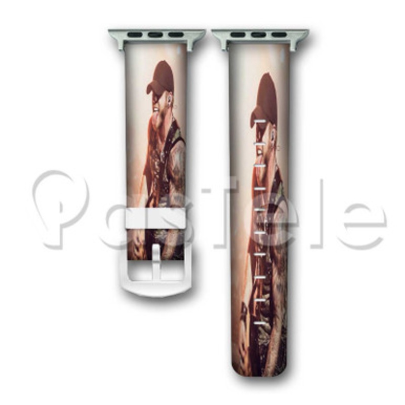 Brantley Gilbert Custom Personalized Apple Watch Band 38mm 40mm 42mm 44mm Leather PU