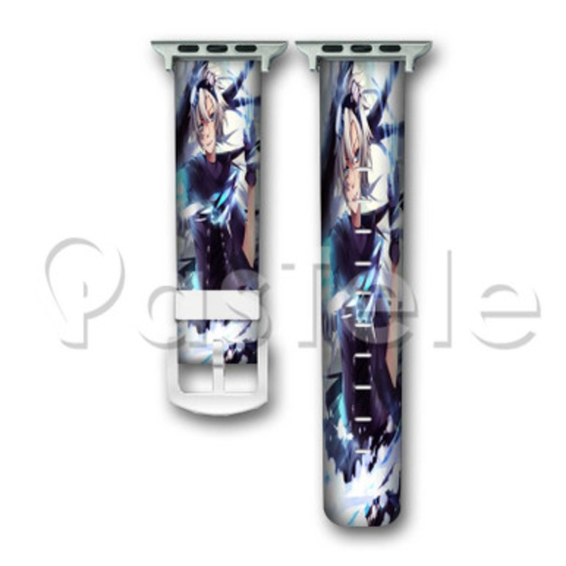 Frosted Ezreal League of Legends Custom Personalized Apple Watch Band 38mm 40mm 42mm 44mm Leather PU
