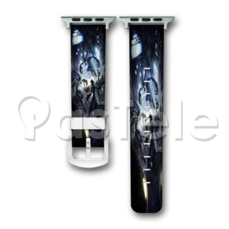 I Love Kingdom Hearts Custom Personalized Apple Watch Band 38mm 40mm 42mm 44mm Leather PU