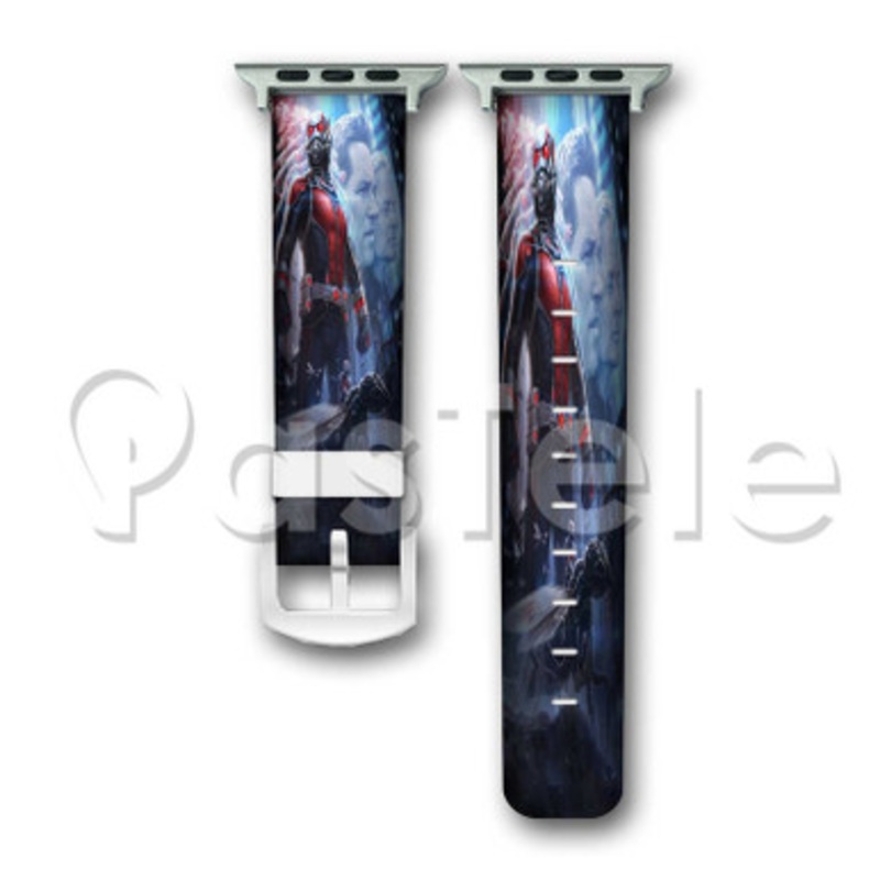 Marvel s Ant Man Custom Personalized Apple Watch Band 38mm 40mm 42mm 44mm Leather PU