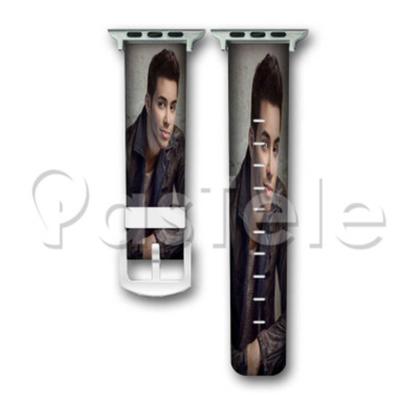 Prince Royce Custom Personalized Apple Watch Band 38mm 40mm 42mm 44mm Leather PU