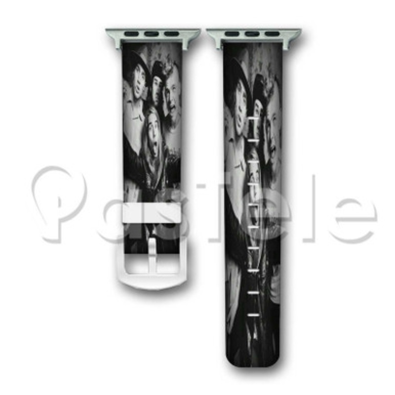 Red Hot Chili Peppers Custom Personalized Apple Watch Band 38mm 40mm 42mm 44mm Leather PU
