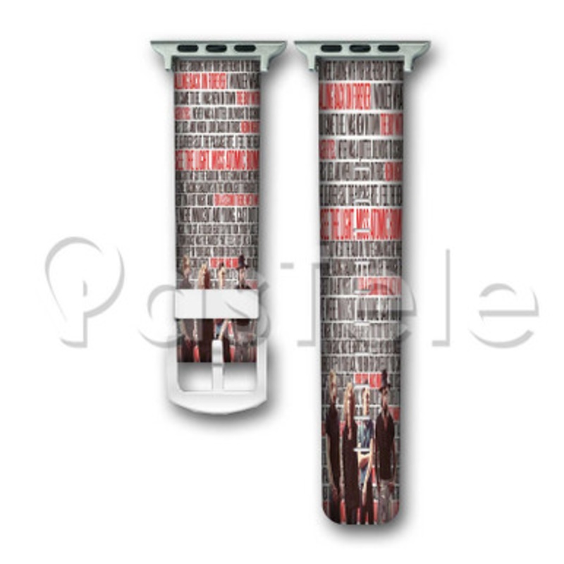The Killers Custom Personalized Apple Watch Band 38mm 40mm 42mm 44mm Leather PU