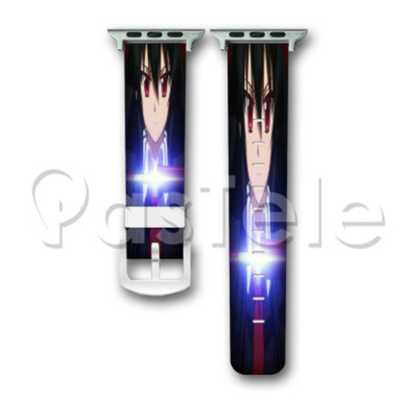 Akame ga Kill Murasame Sword Custom Personaliez Apple Watch Band 38mm 40mm 42mm 44mm Leather PU