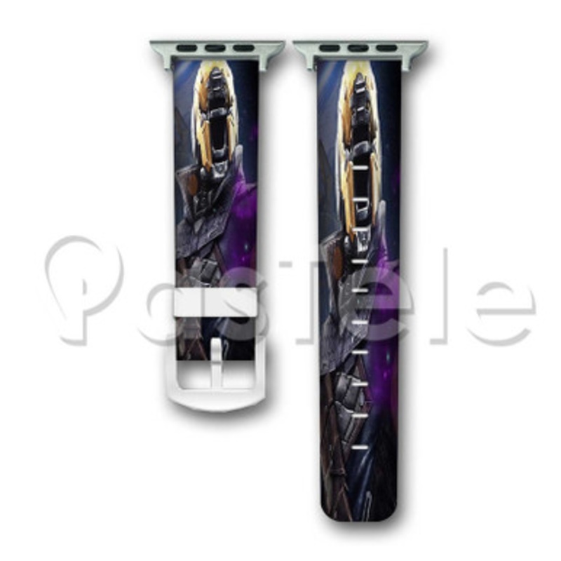 Destiny Warlock Gameplay Custom Personaliez Apple Watch Band 38mm 40mm 42mm 44mm Leather PU