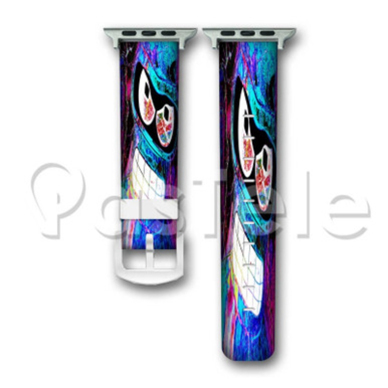 Futurama Angry Custom Personaliez Apple Watch Band 38mm 40mm 42mm 44mm Leather PU