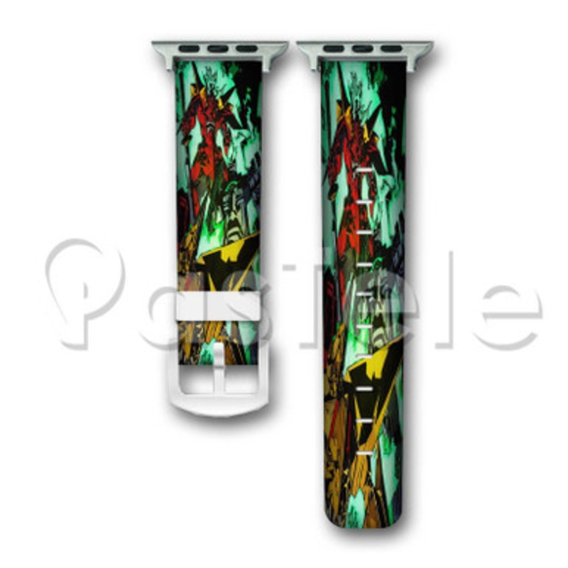 Gurren Lagann Robots Custom Personaliez Apple Watch Band 38mm 40mm 42mm 44mm Leather PU