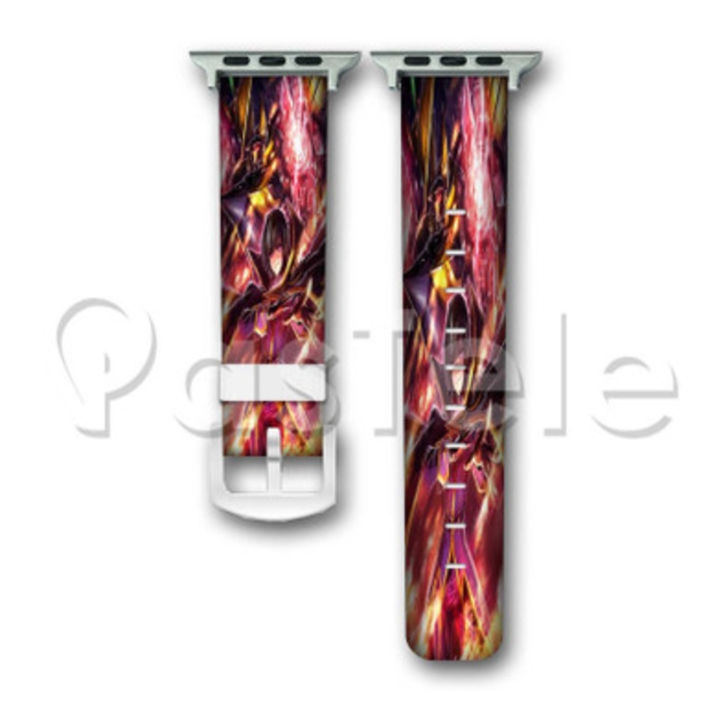 Hangyaku no Lelouch Code Geass Custom Personaliez Apple Watch Band 38mm 40mm 42mm 44mm Leather PU