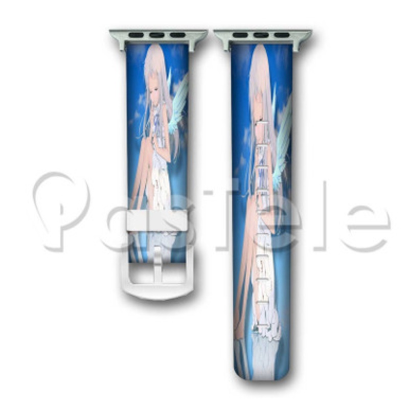 The Flower We Saw That Day Anohana Custom Personaliez Apple Watch Band 38mm 40mm 42mm 44mm Leather PU