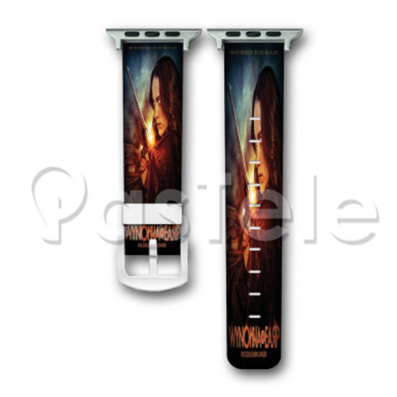 Wynonna Earp Fire Custom Personaliez Apple Watch Band 38mm 40mm 42mm 44mm Leather PU