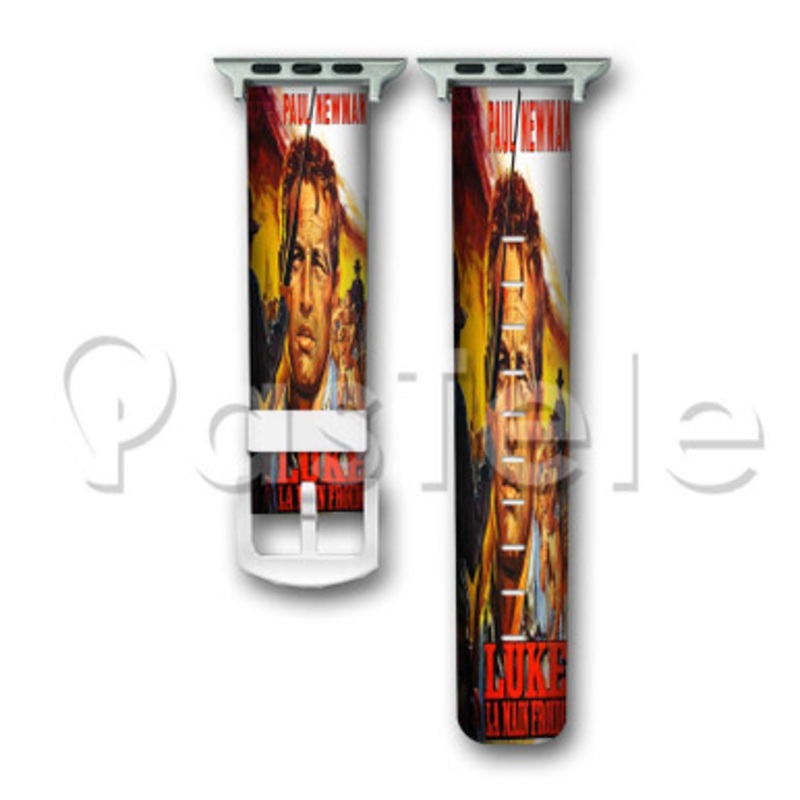 Cool Hand Luke Custom Personaliez Apple Watch Band 38mm 40mm 42mm 44mm Leather PU