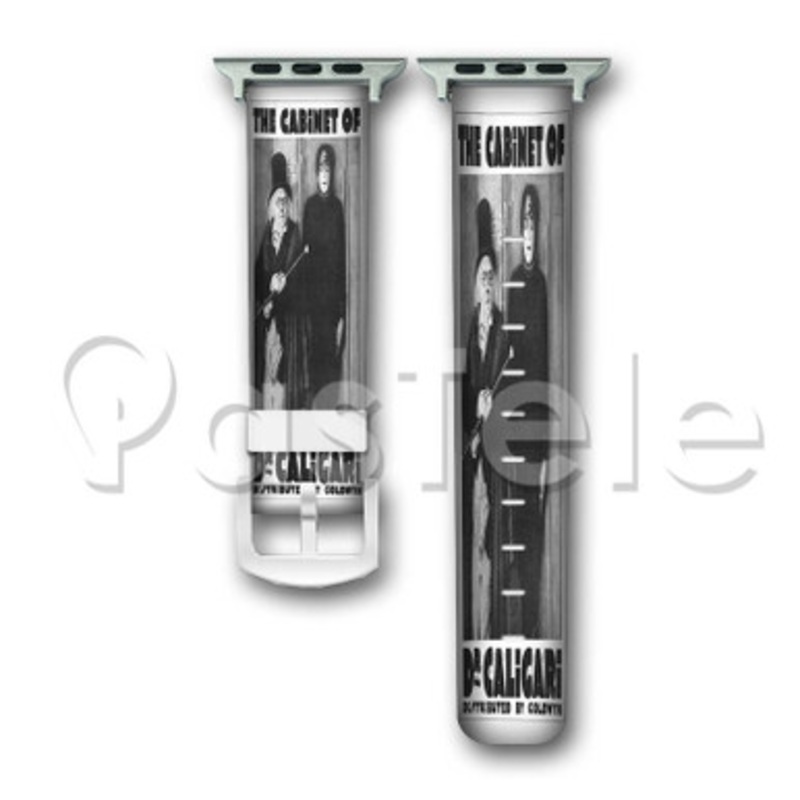 Das Cabinet des Dr Caligari The Cabinet of Dr Caligari Custom Personaliez Apple Watch Band 38mm 40mm 42mm 44mm Leather PU