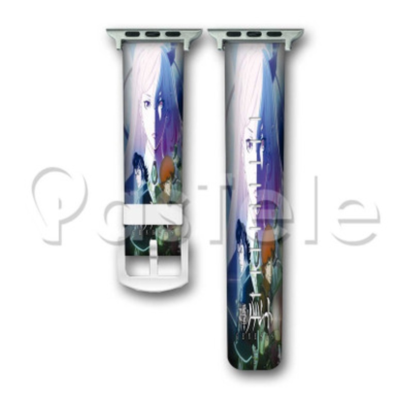 Rage of Bahamut Genesis Characters Custom Personaliez Apple Watch Band 38mm 40mm 42mm 44mm Leather PU