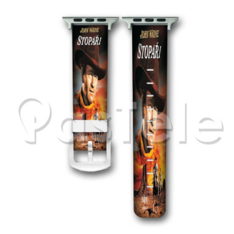 The Searchers Custom Personaliez Apple Watch Band 38mm 40mm 42mm 44mm Leather PU