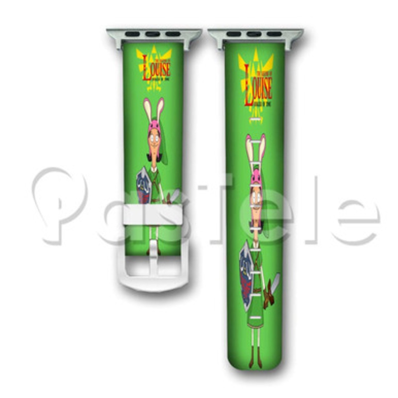 Bob s Burgers The Legend of Louise Custom Personaliez Apple Watch Band 38mm 40mm 42mm 44mm Leather