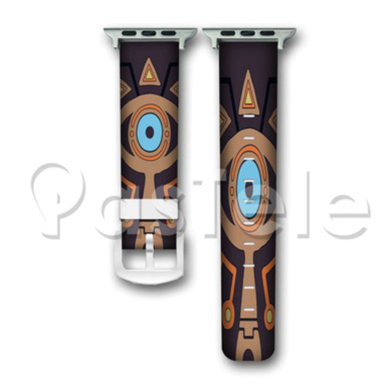 Breath of The Wild Custom Personaliez Apple Watch Band 38mm 40mm 42mm 44mm Leather