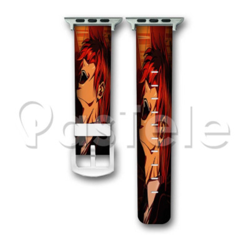 Death Note Custom Personaliez Apple Watch Band 38mm 40mm 42mm 44mm Leather PU