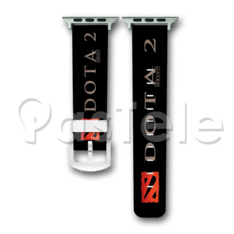 Dota 2 Custom Personaliez Apple Watch Band 38mm 40mm 42mm 44mm Leather