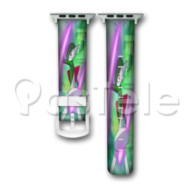 Gallade Pokemon Custom Personaliez Apple Watch Band 38mm 40mm 42mm 44mm Leather