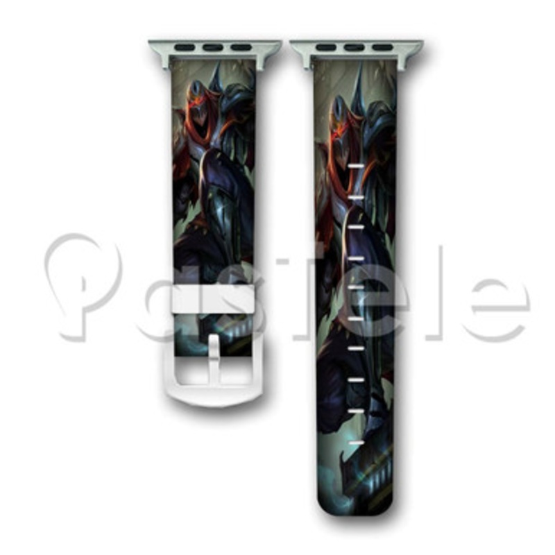 League of Legends Zed Custom Personaliez Apple Watch Band 38mm 40mm 42mm 44mm Leather