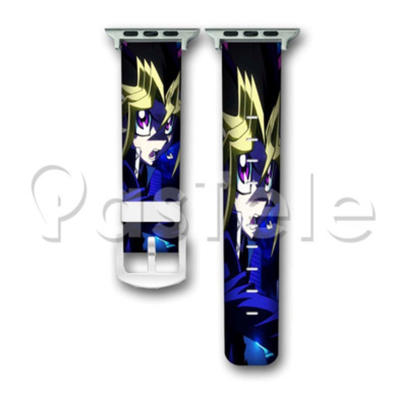 Yu Gi Oh The Dark Side of Dimensions Custom Personaliez Apple Watch Band 38mm 40mm 42mm 44mm Leather