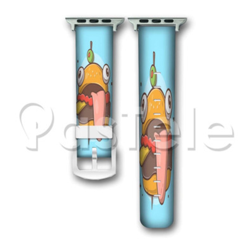 Durr Burger Custom Personaliez Apple Watch Band 38mm 40mm 42mm 44mm Leather