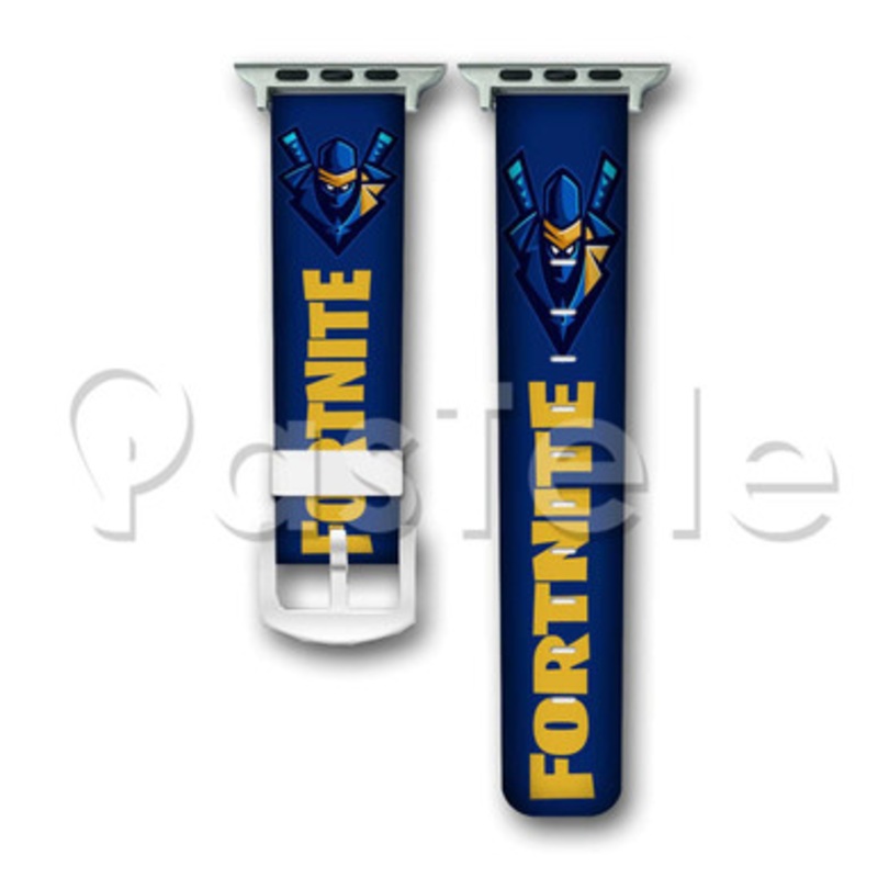 Fortnite Ninja Custom Personaliez Apple Watch Band 38mm 40mm 42mm 44mm Leather