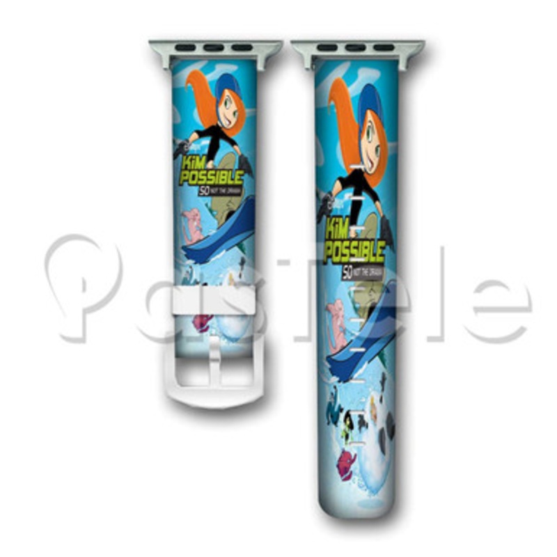 Kim Possible Snow Custom Personaliez Apple Watch Band 38mm 40mm 42mm 44mm Leather