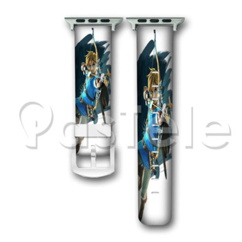 Legend of Zelda Custom Personaliez Apple Watch Band 38mm 40mm 42mm 44mm Leather