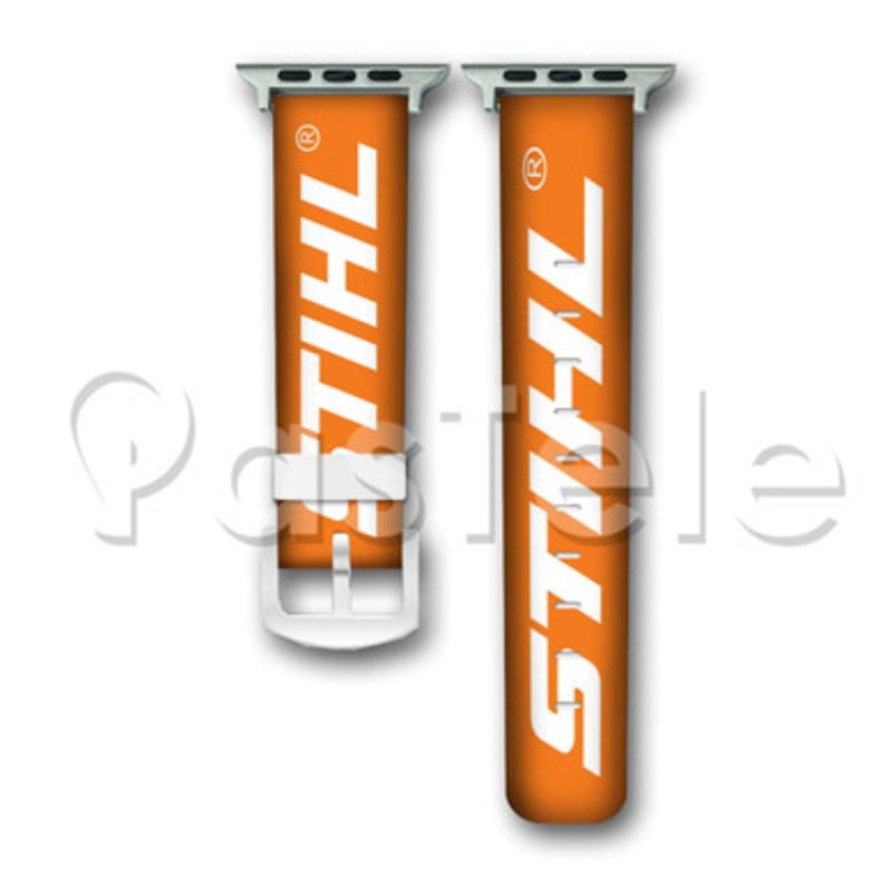 STIHL Custom Personaliez Apple Watch Band 38mm 40mm 42mm 44mm Leather