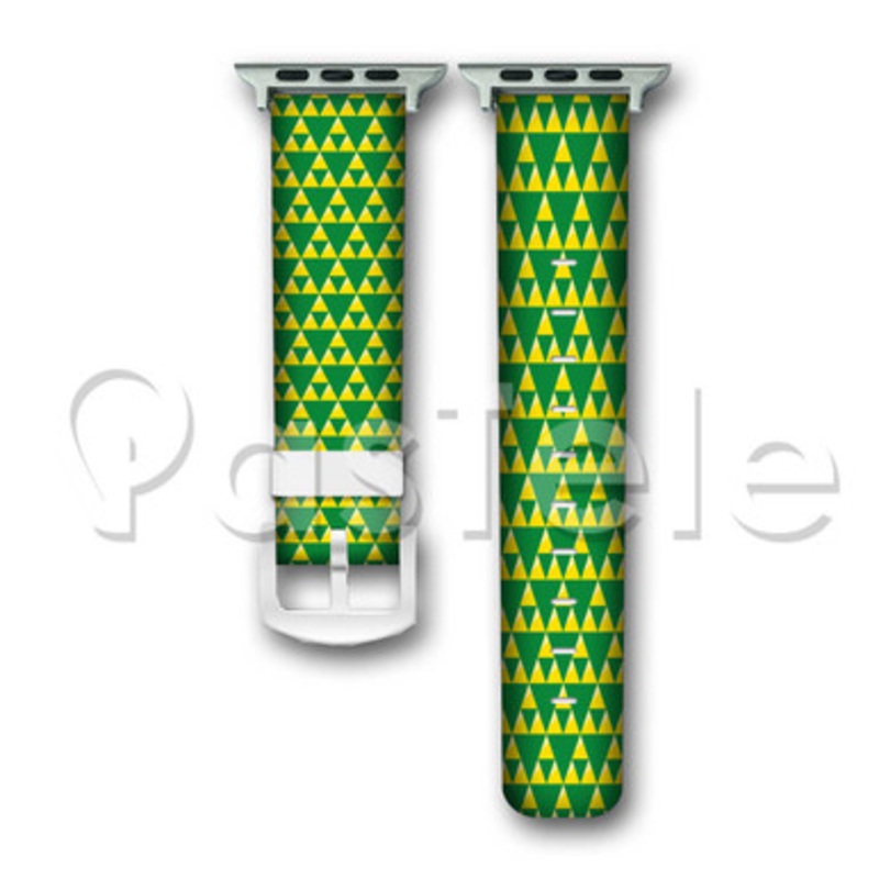 The Legend of Zelda Custom Personaliez Apple Watch Band 38mm 40mm 42mm 44mm Leather