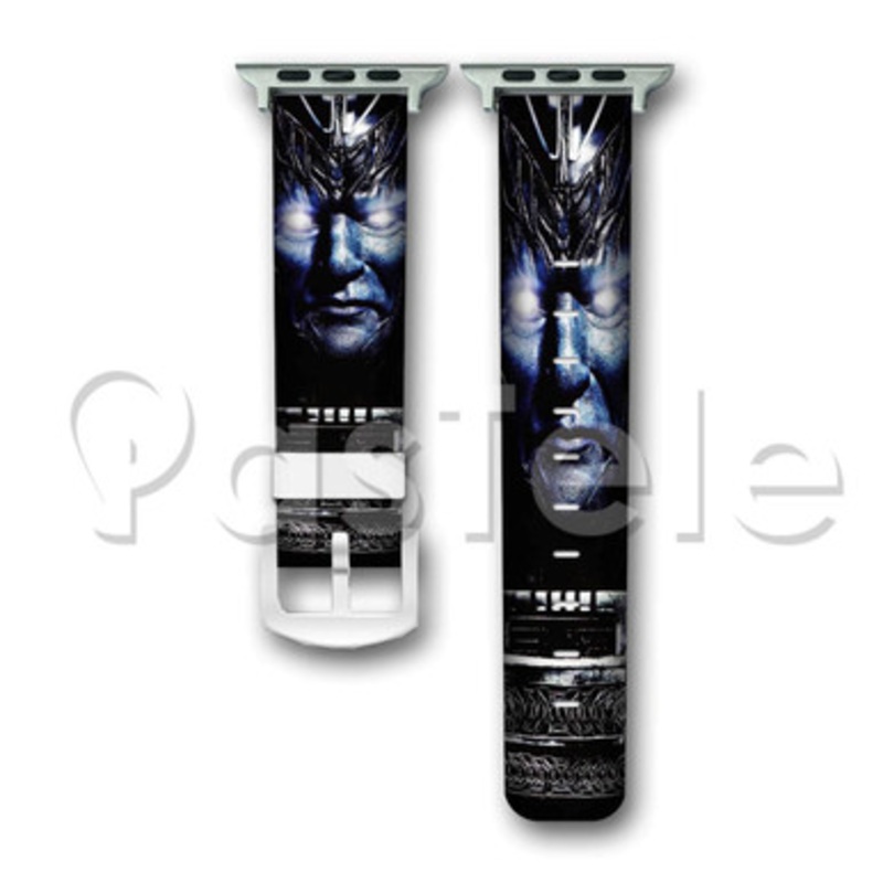 XMen Apocalypse Custom Personaliez Apple Watch Band 38mm 40mm 42mm 44mm Leather