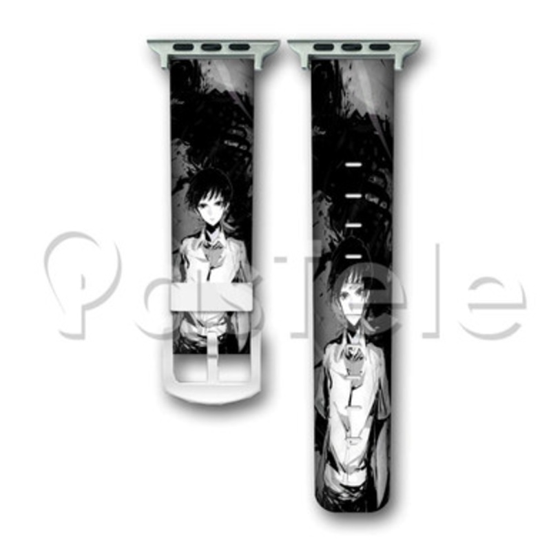Ajin Anime Custom Personaliez Apple Watch Band 38mm 40mm 42mm 44mm Leather