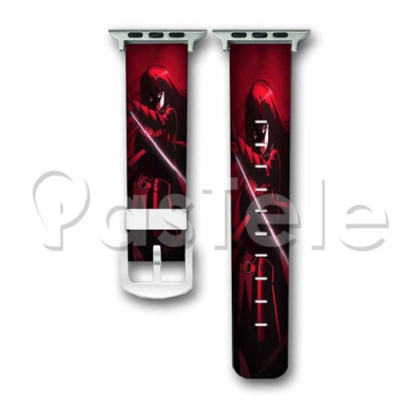 AKame ga Kill Custom Personaliez Apple Watch Band 38mm 40mm 42mm 44mm Leather